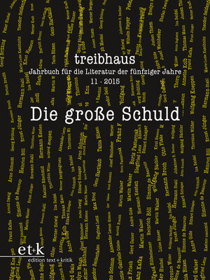 cover image of Die große Schuld